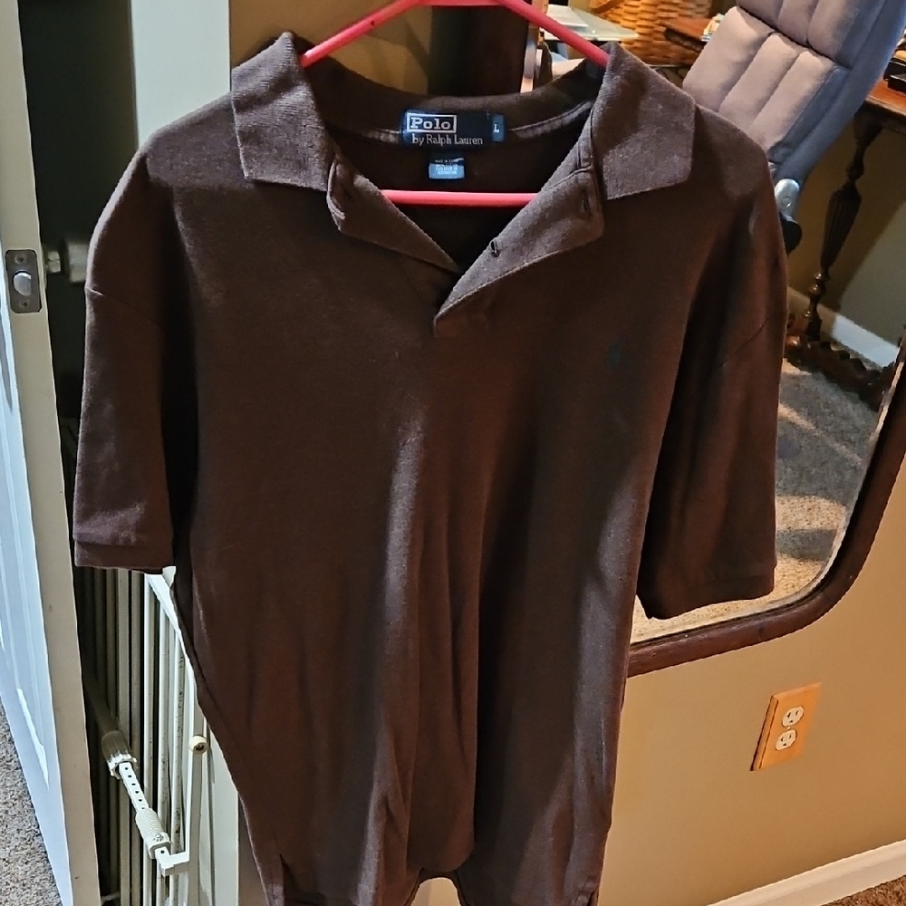 Ralph Lauren Dark Brown Polo Shirt